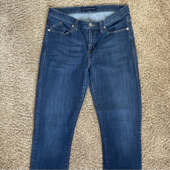 Rock & Republic Denim - Rock & Republic Berlin Skinny Jeans 10 Indigo Blue Mid Rise Premium Stretch
